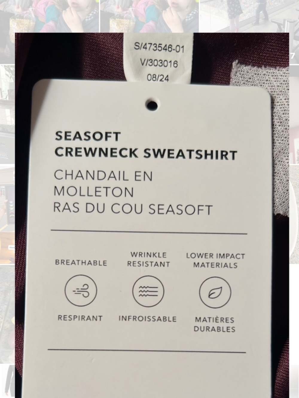 Athleta Seasoft Crewneck Sweatshirt - Size XXS - Picture 7 of 8